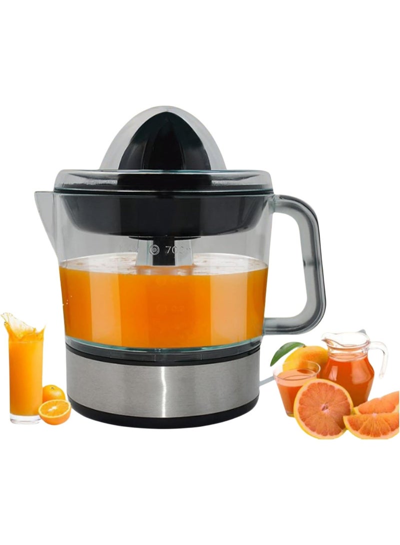 ريفورا عصارة حمضيات كهربائية | 700 ml | قوة 40 واط مع فلتر لب قابل للتعديل | عصارة عصير طازج للبرتقال والليمون واللايم والجريب فروت | تصميم ستانلس ستيل | سعة كبيرة - Image 3